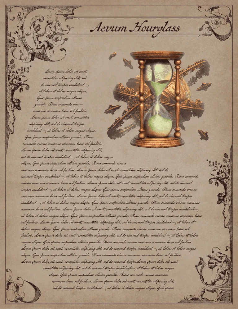 Aevum Hourglass