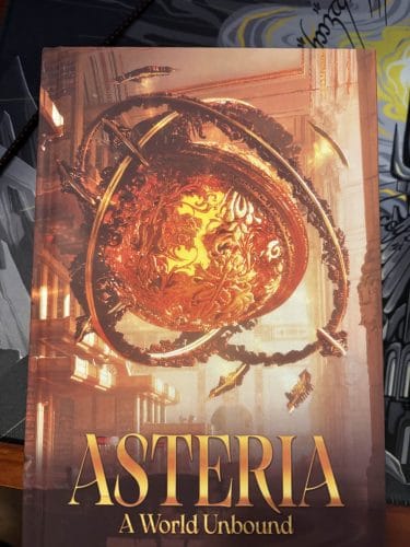 Asteria: A World Unbound - Softcover Edition photo review