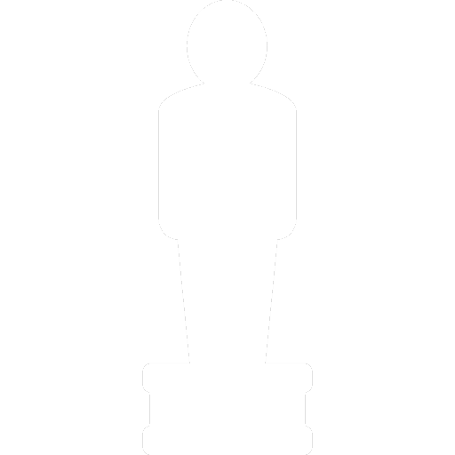oscar statue white